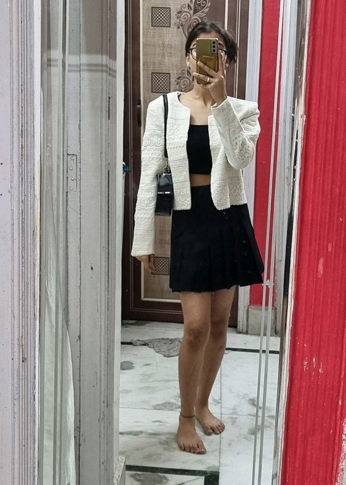 Cute Korean Embroidery Blazer