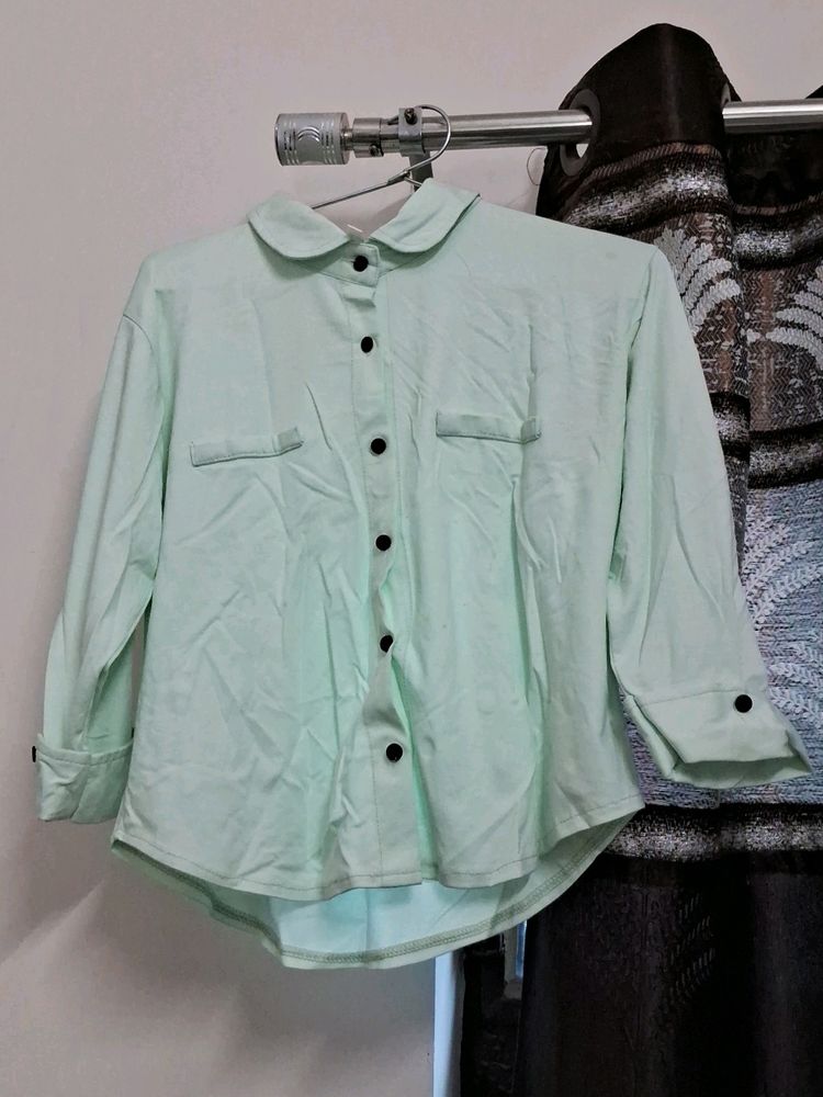 Sea Green Shirt 😍