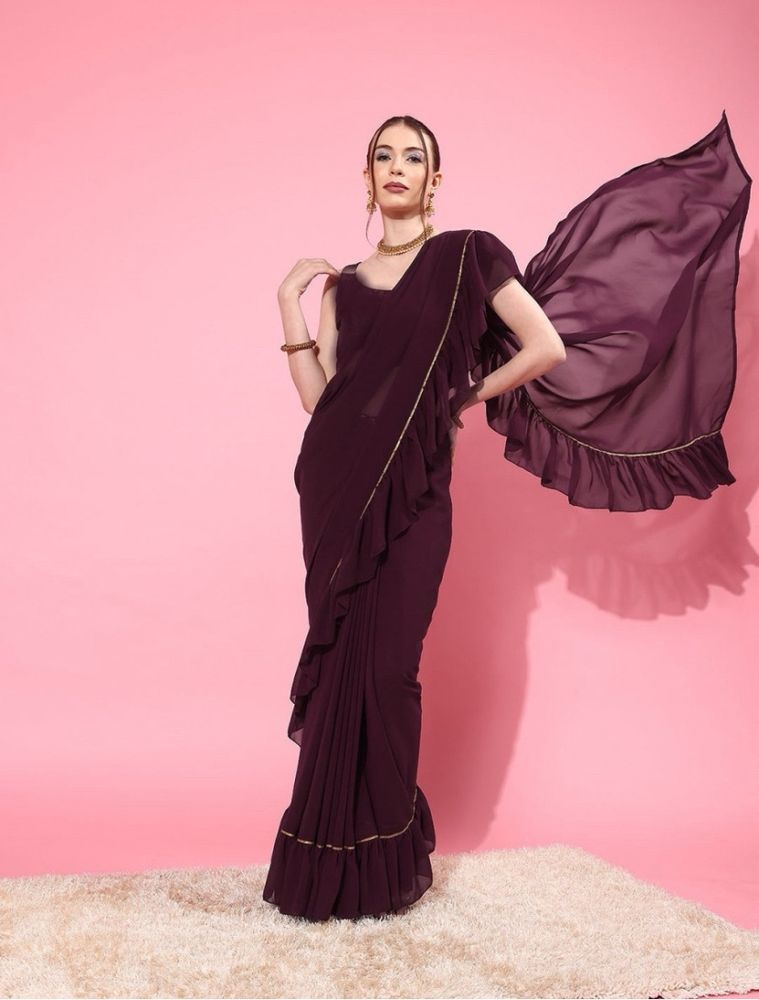 FRILL STYLE SAREE