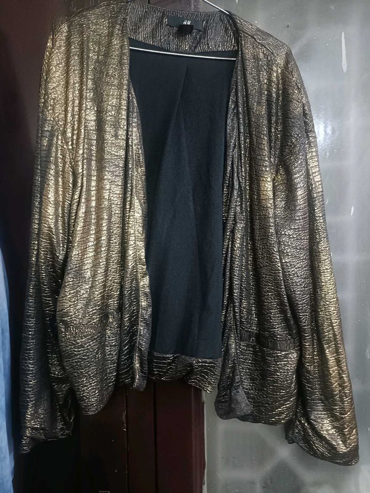 H&M Brand Self Shine Party Wear Imported Shrug