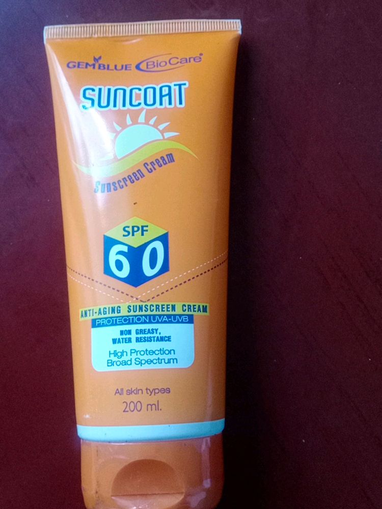 Sunscreen Cream