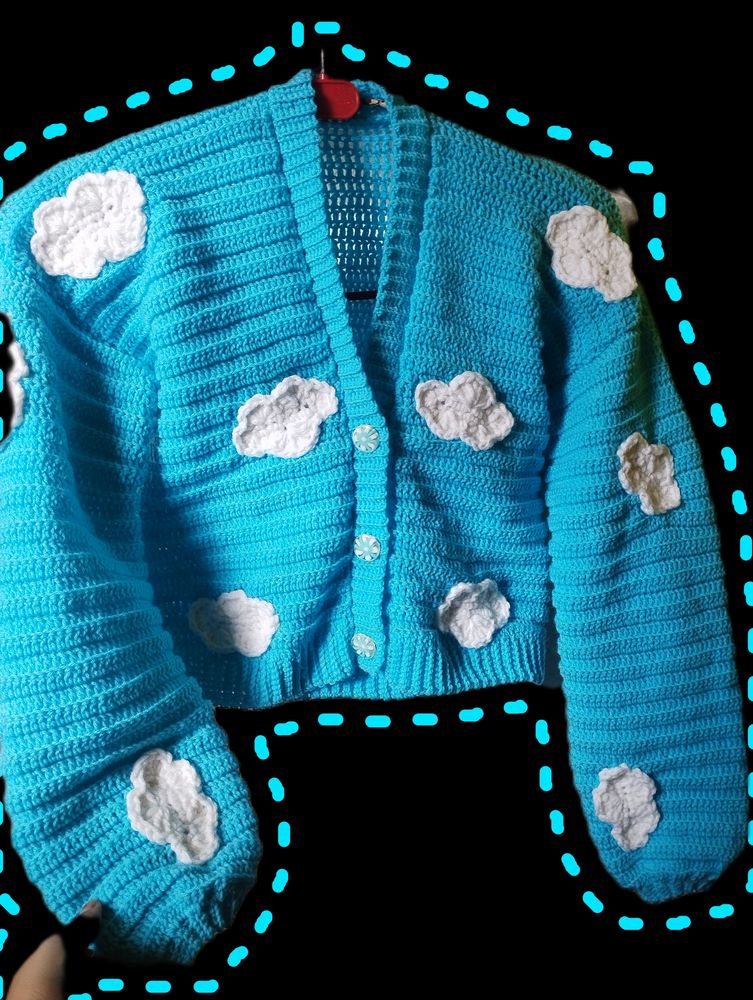 Crochet Cloud Cardigan