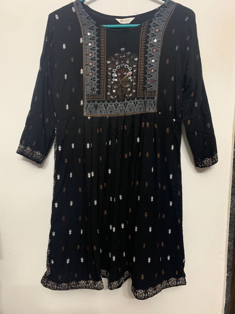 SAABHI black Kurta