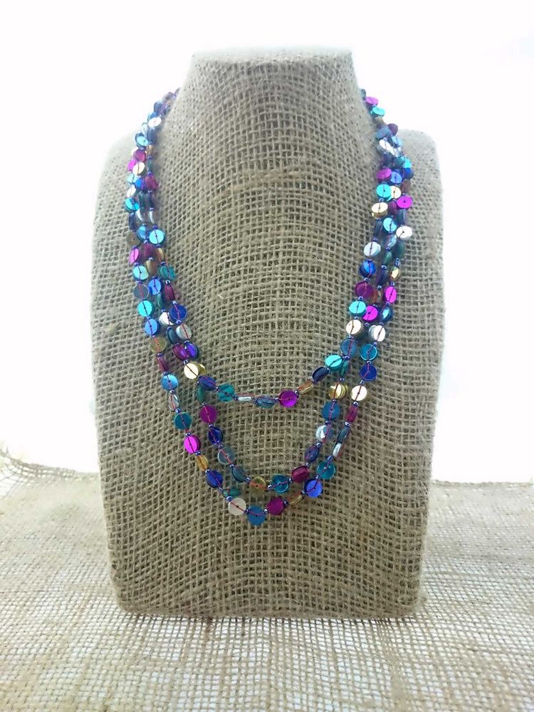 Beautiful Handmade Sequence Necklace