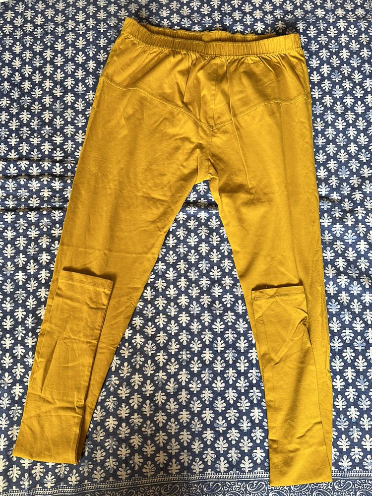 Mustard Colour Legging ( Lyra Company)