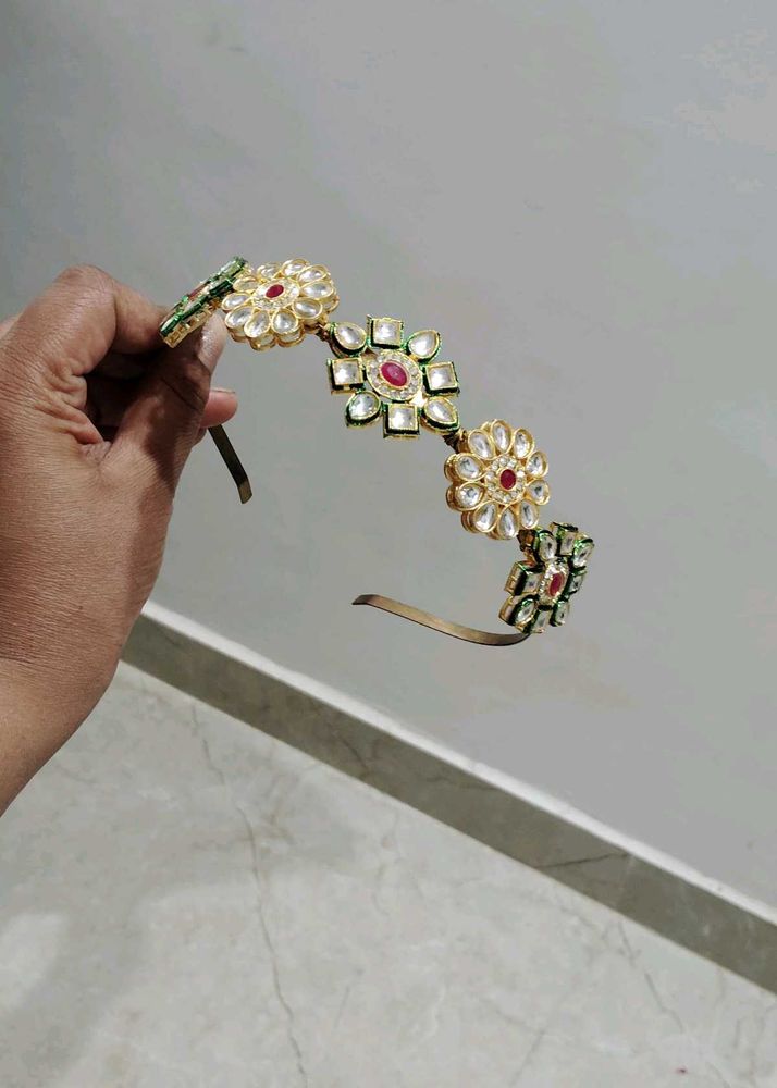 🆕kundan Hairband