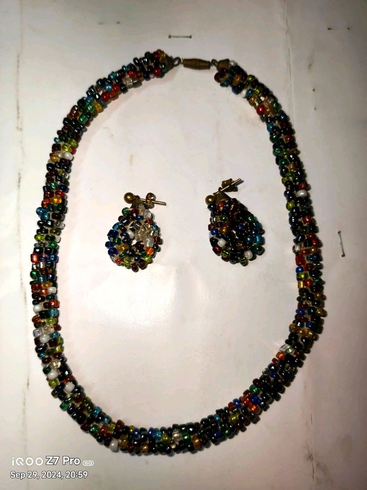 Necklace With Earrings..