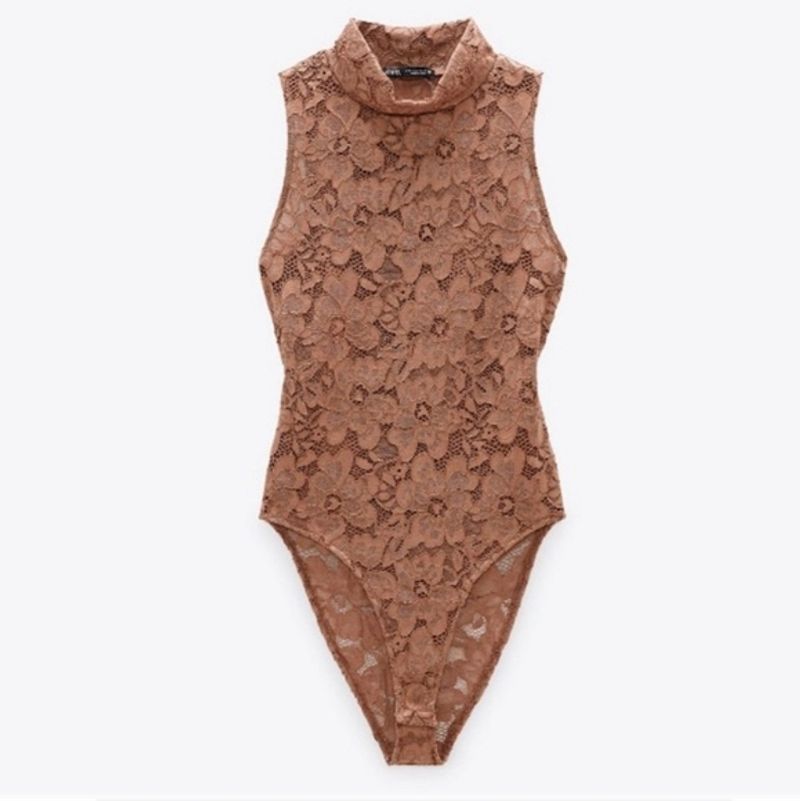 ZARA LACE UP BODYSUIT- WithTAG