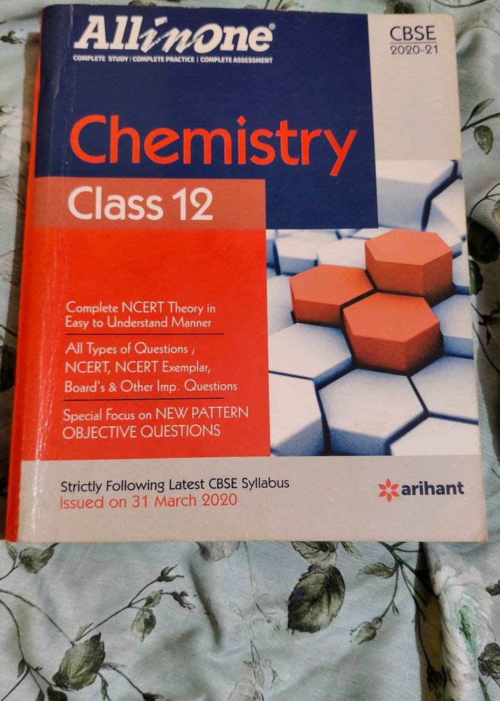 All In One Chemistry By Arihant For Class 12