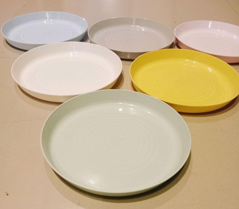 Unused Ikea Colourful Plates