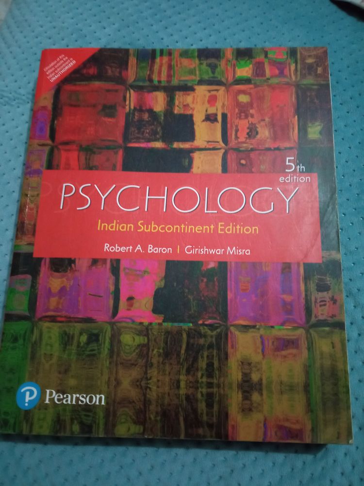 Psychology ( Robert A. Baron & Girishwar Mishra)