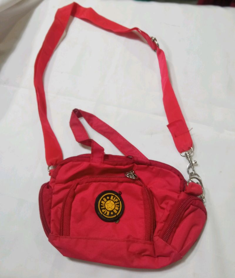 Red Colour Hand Bag