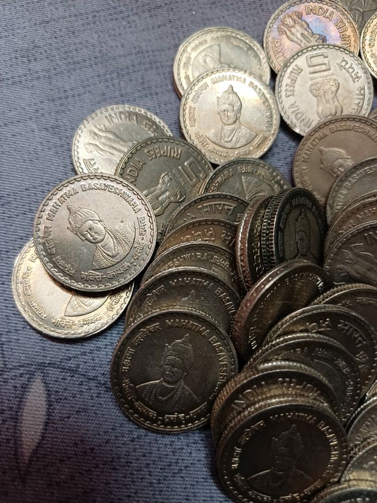 mahatma basaveshwara Coin