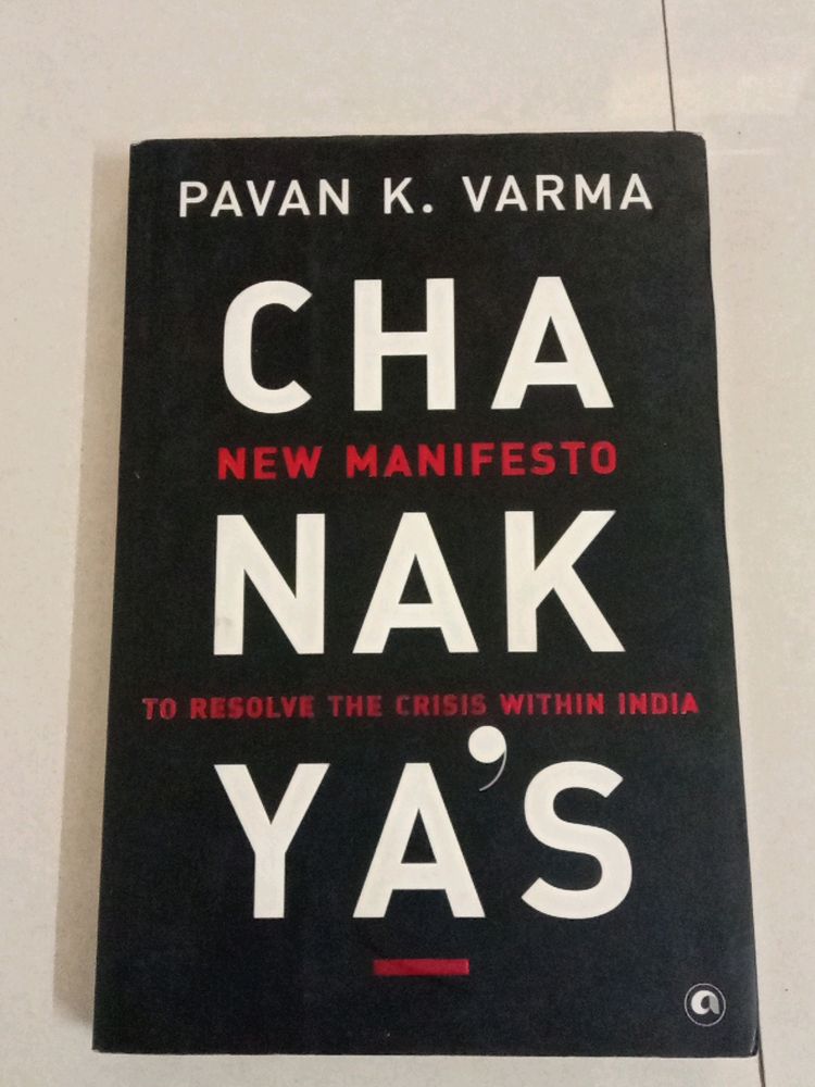 Chanakya's New Manifesto