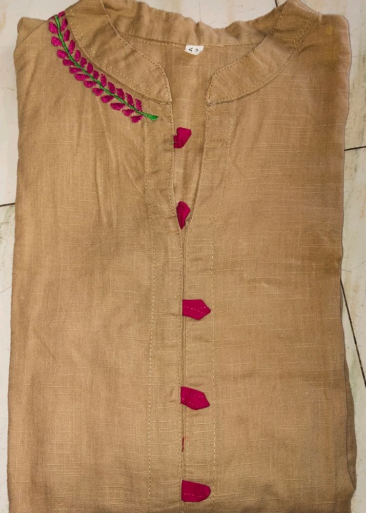 Cotton Straight Cut Kurti