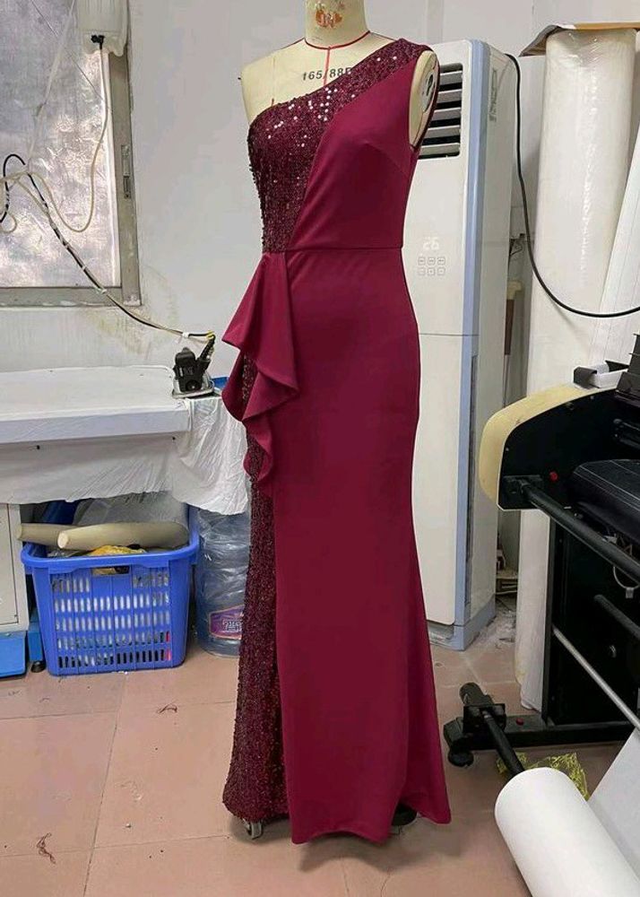 Urbanic Maroon Gown