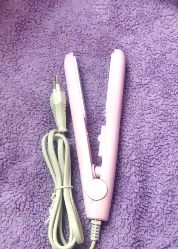 Mini Hair Straightner Pink