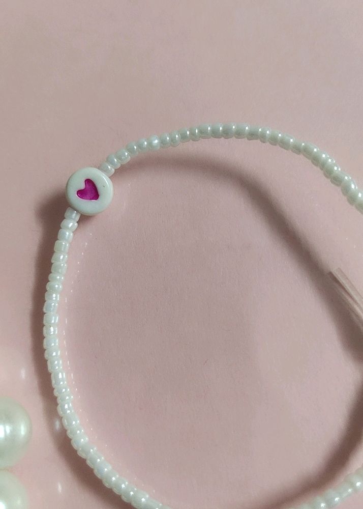 Heart Bead Bracelet