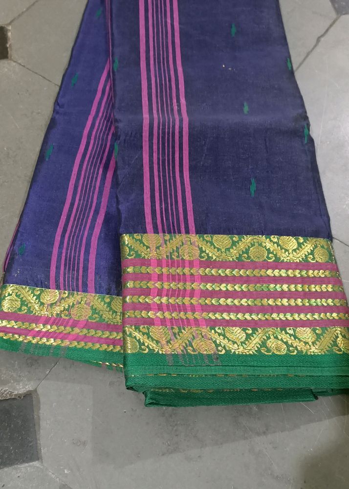 New Cotton Saree With Heavy Border