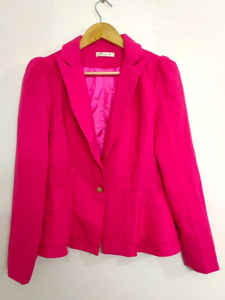 Price Drop Pink Blazer For Woman