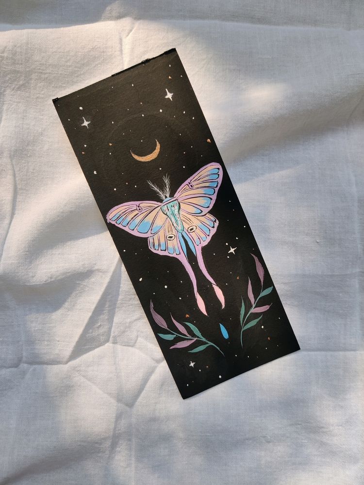 Handpainted Beautiful Bookmark For Kids,Students,Book Readers