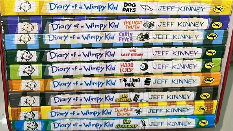 Wimpy Kid Books Set