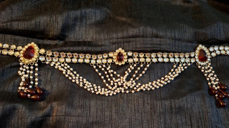 Kundan Waist Band