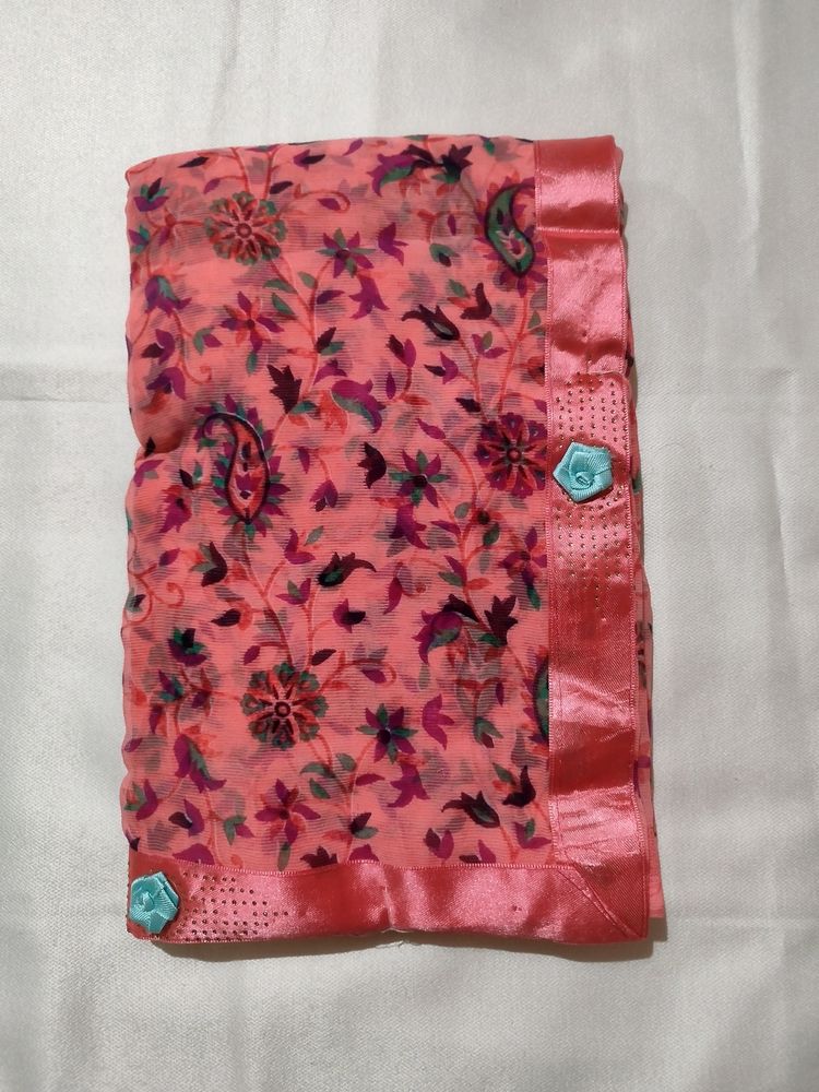 Daily Wear Flower Design Silk Saree