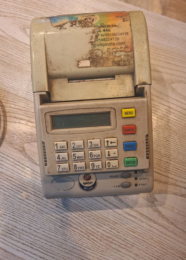 BILLING MACHINE