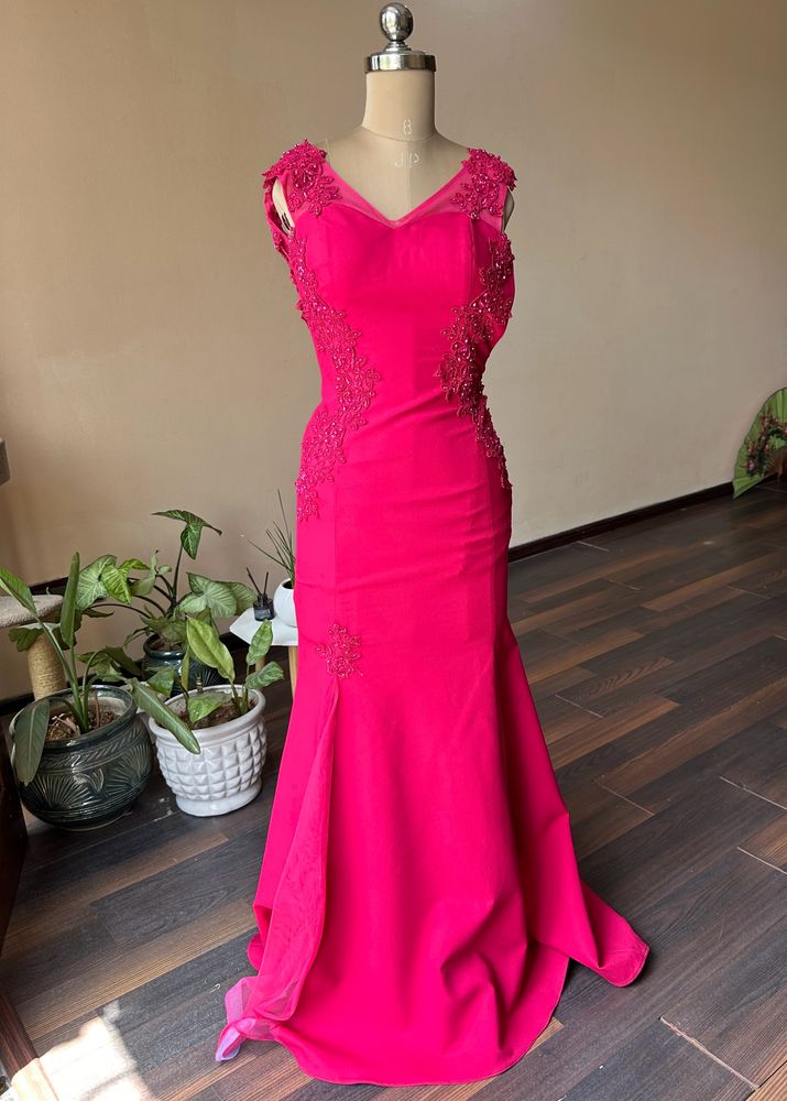 Pink Embellished Gorgeous Dress (bust: 30-32)