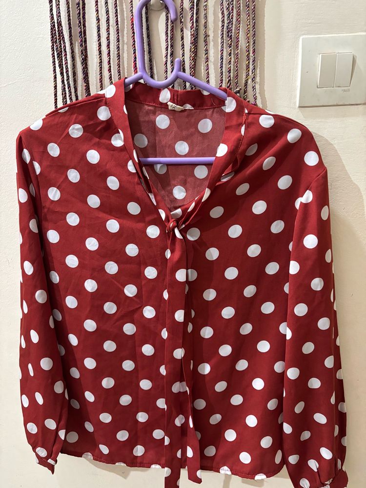 POLKA DOG RETRO TOP