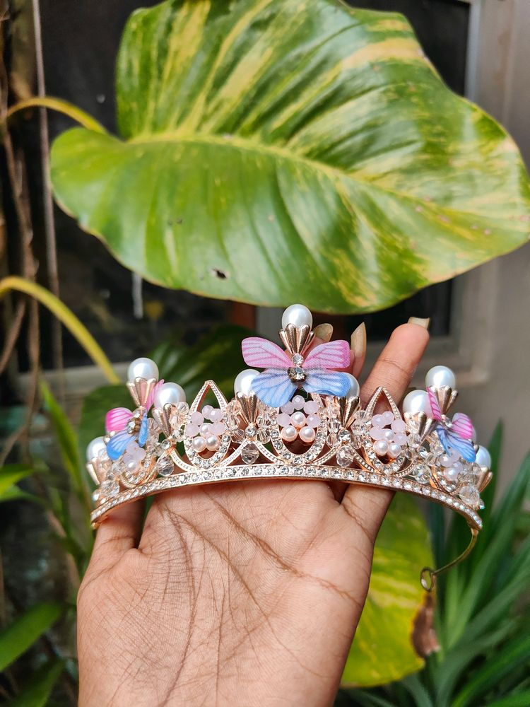 Combo Offer Crystal Tiara Crown 👑