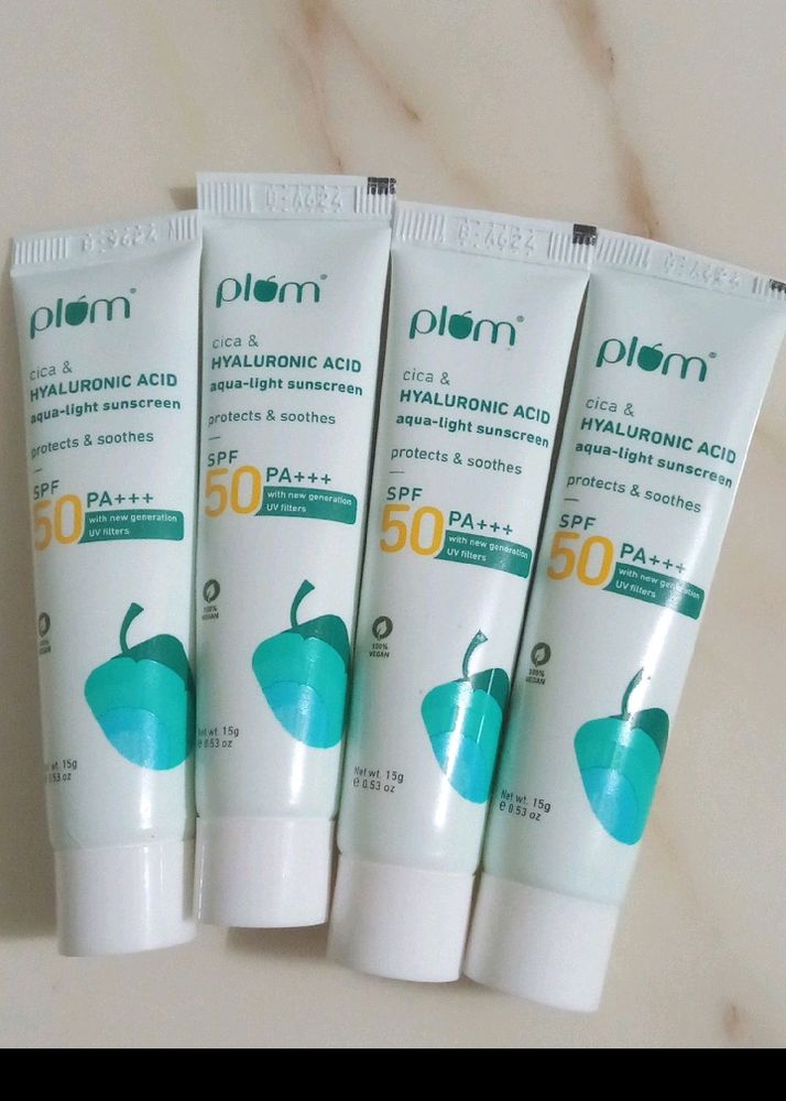 60g SUNSCREEN 4pc Spf 50