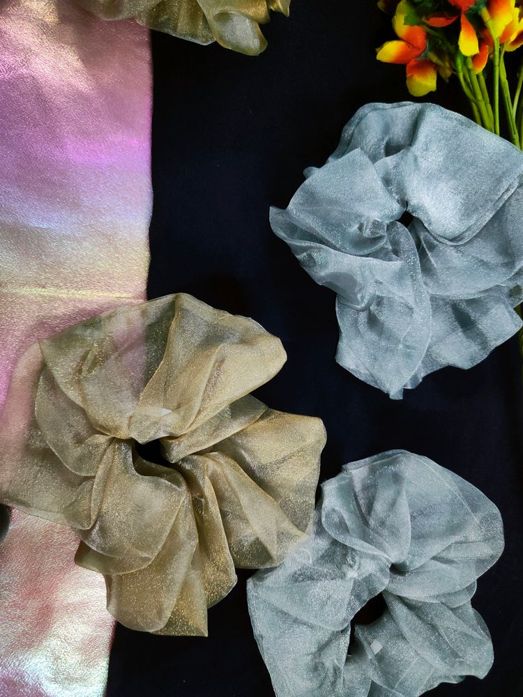 Organza Scrunchies