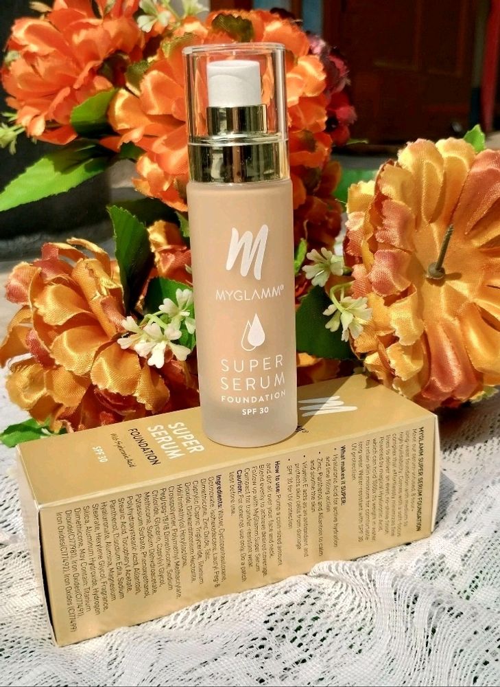 🆕MyGlamm Super Serum Foundation - 103W CREME