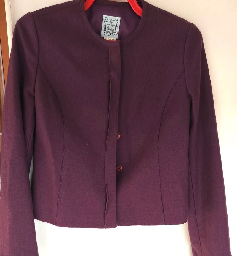 FORMAL CROP JACKET