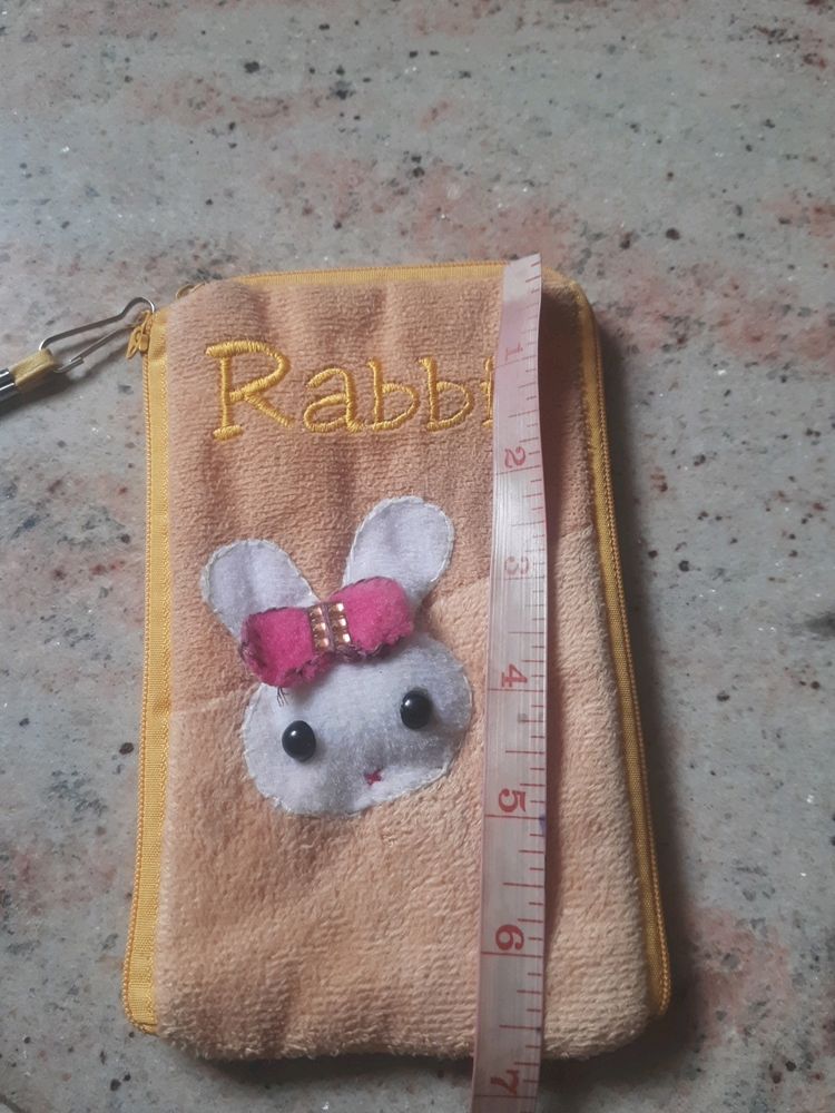 Cute Rabbit Mobile Pouch