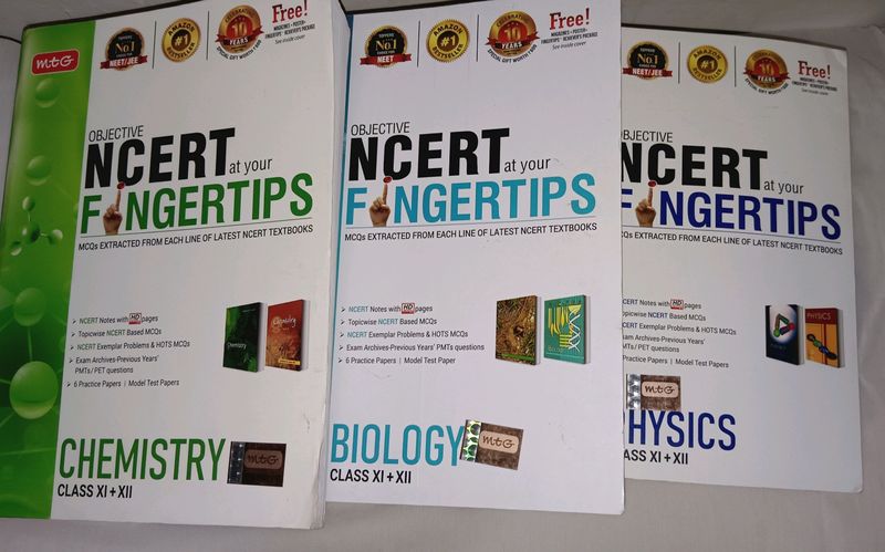 NCERT FINGERTIPS FOR NEET 11&12 BOTH