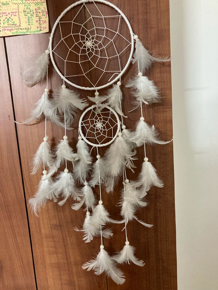 White Colour Dreamcatcher