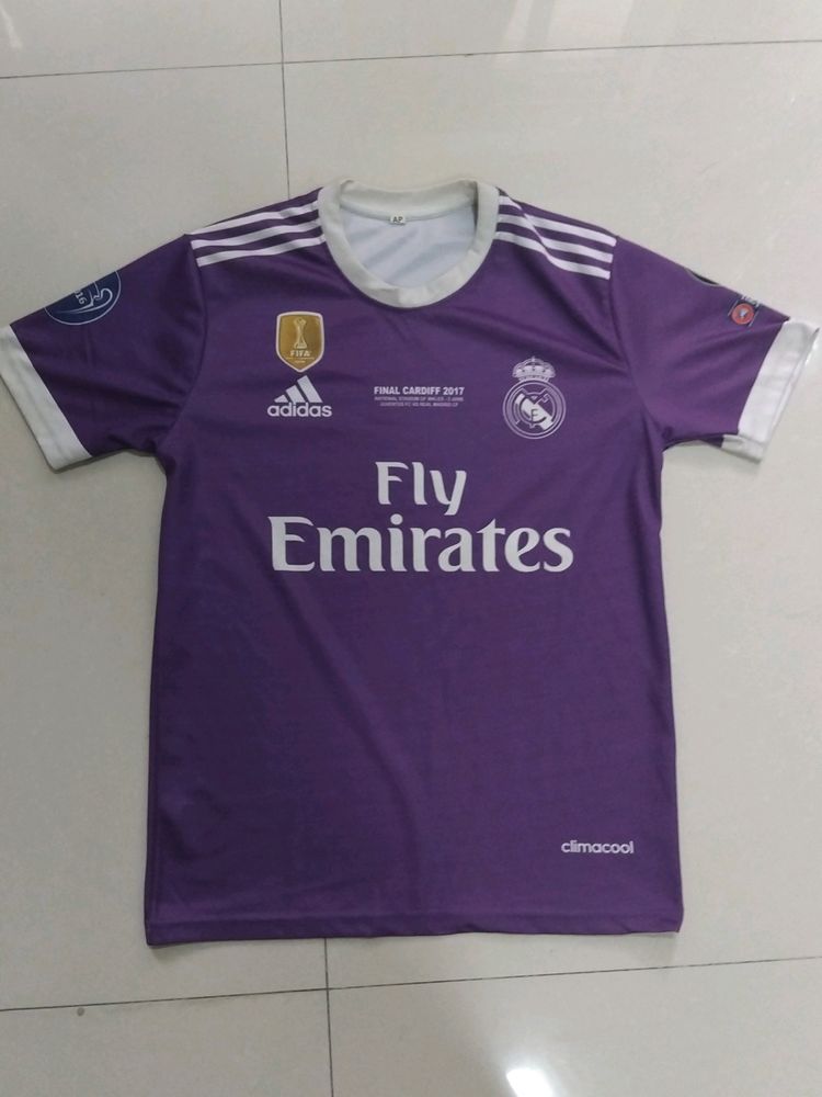 REAL MADRID JERSEY 2017-18 AWAY KIT HALF HAND