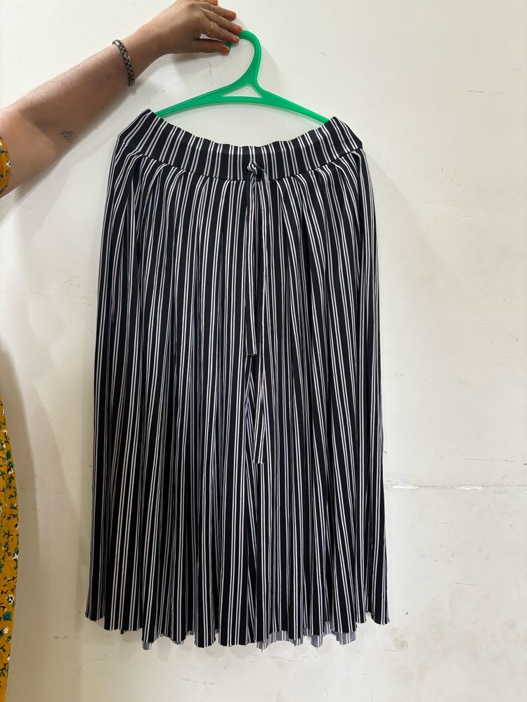 Striped Wide Leg Pants