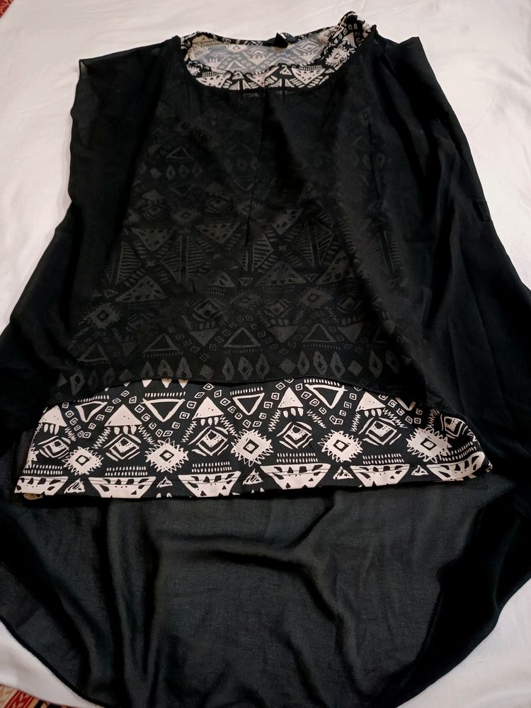 Beautiful Black Net Dress