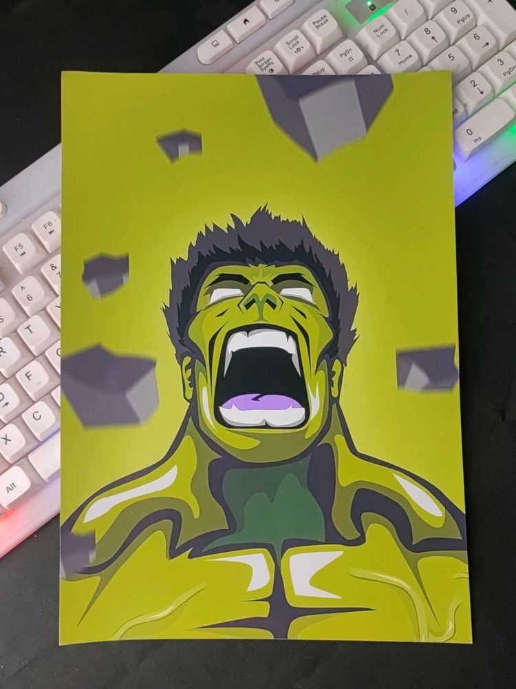 Hulk Poster Wall Art