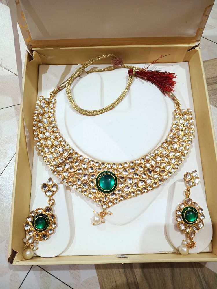 Party Wear Kundan Set