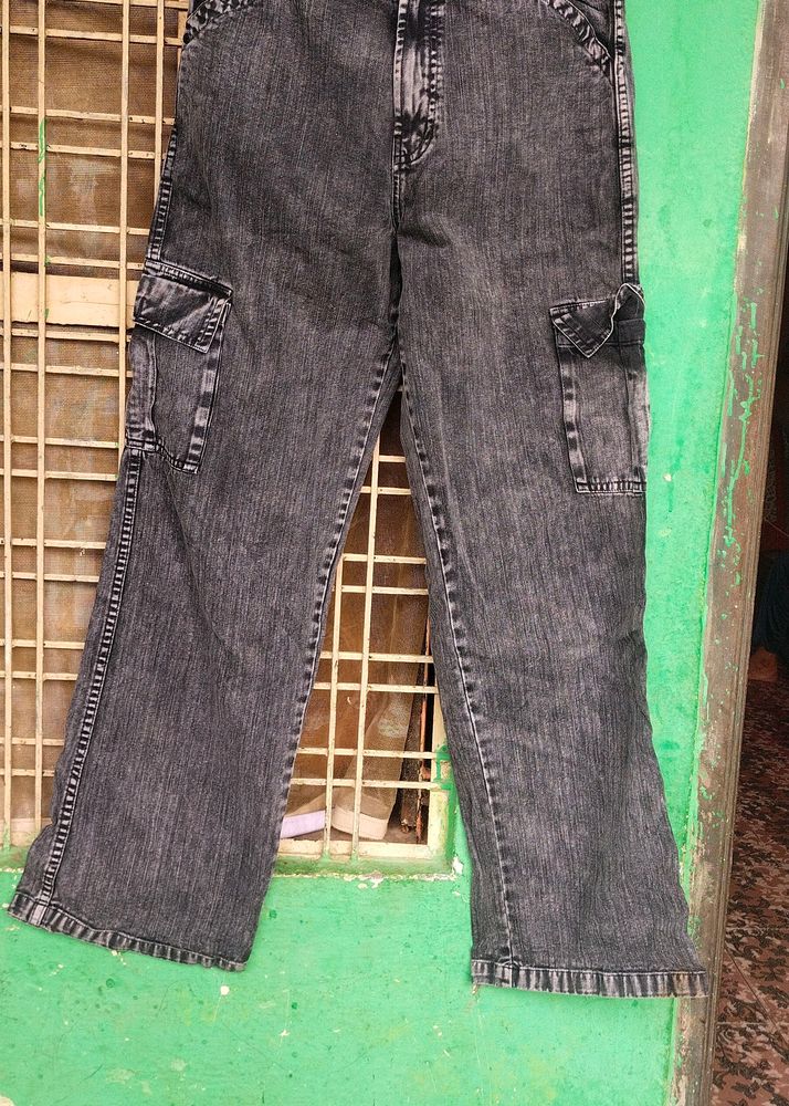 Girls Cargo Jeans