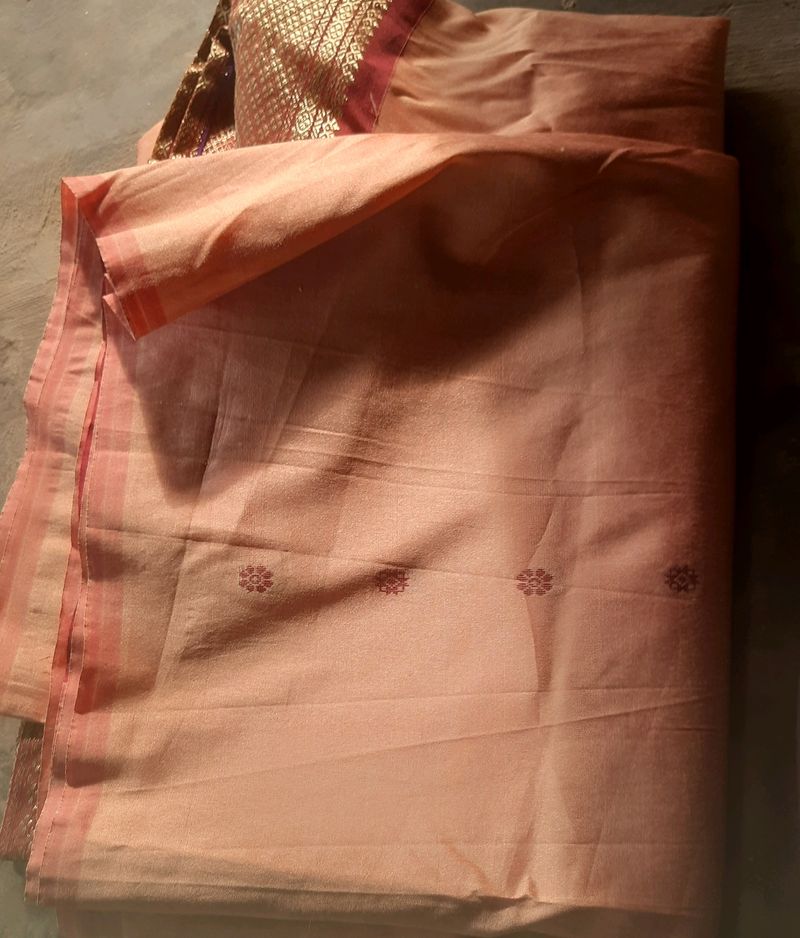 Pure Silk Mix Kasav Saree