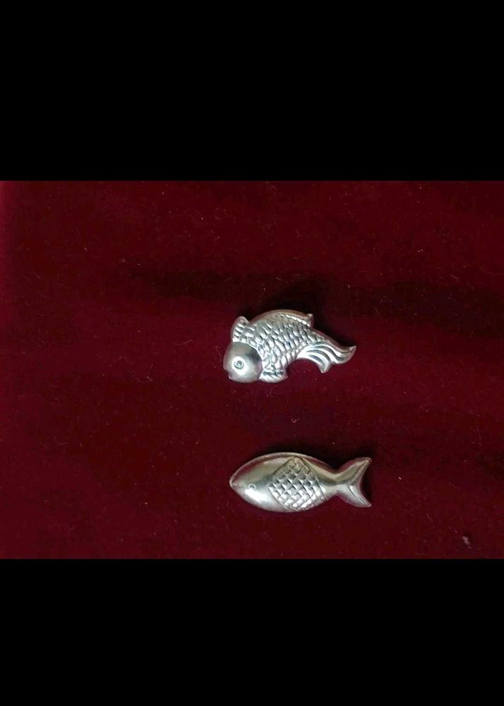 Silver Fish For Laxmi Pooja