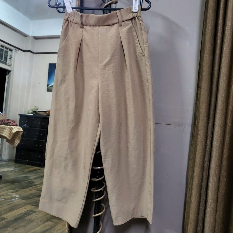 Beige Trousers