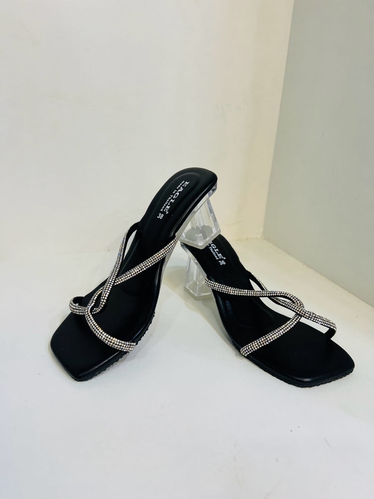 black gorgeous footwear