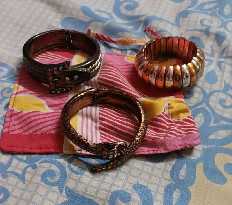 Set Of Three Bracelets